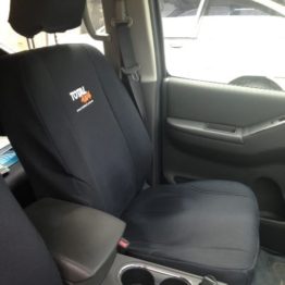 Black Denim Seat Covers 2