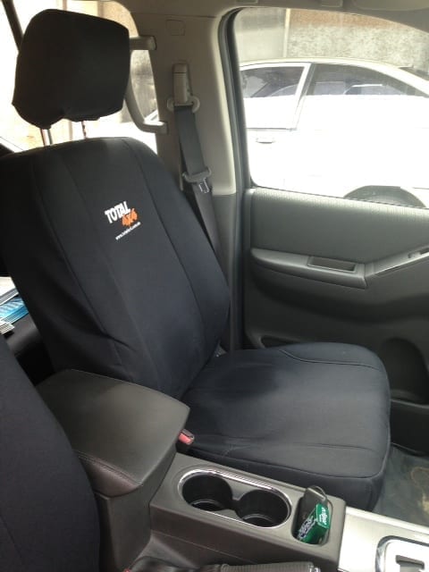 Black Denim Seat Covers 2