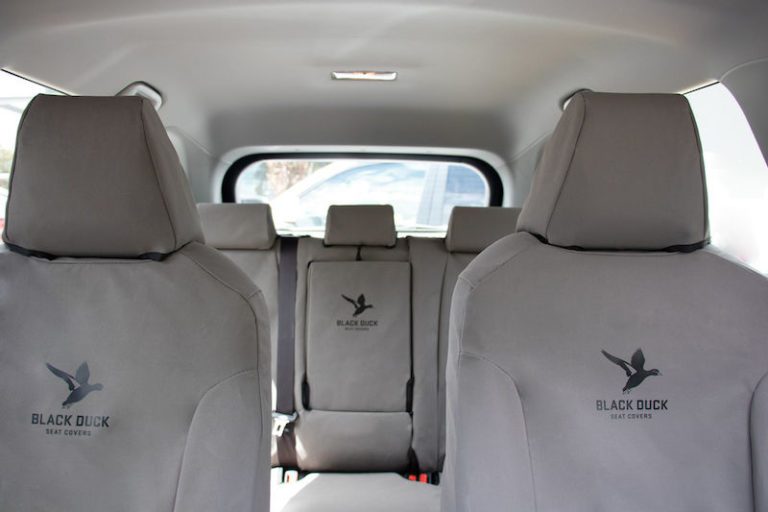 Black Duck Canvas Seat Covers Total 4x4