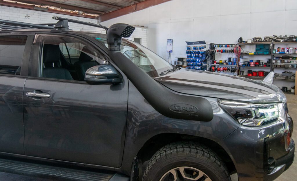 Safari Snorkel on Nissan GQ Patrol